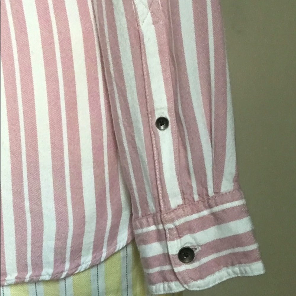 Jachs Girlfriend Women’s Button Down Striped Shirt - Picture 5 of 6